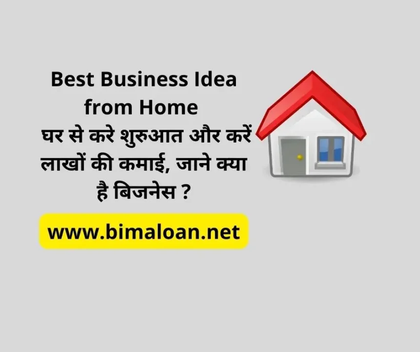 Best Business Idea from Home : घर से करे शुरुआत और करें लाखों की कमाई, जाने क्या है बिजनेस ?