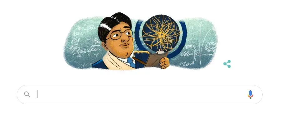 Satyendra Nath Bose को Google Doodle के द्वारा श्रद्धांजलि दी.