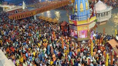 Kanwar Yatra Haridwar Update : भगवान शिव के 'जलाभिषेक' के लिए गंगा जल लेने बड़ी संख्या में श्रद्धालु पहुंचे हरिद्वार