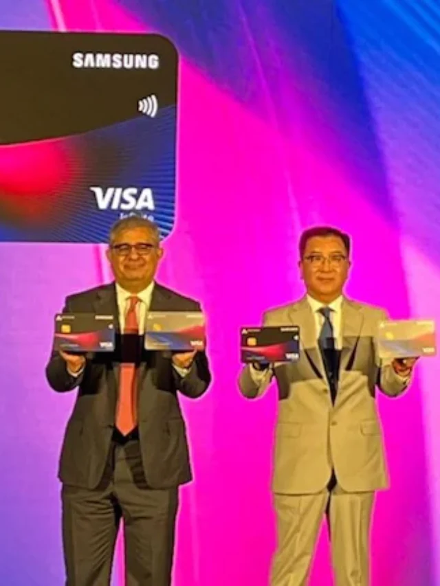 Samsung Axis Bank Credit Card  सह-ब्रांडेड क्रेडिट कार्ड.