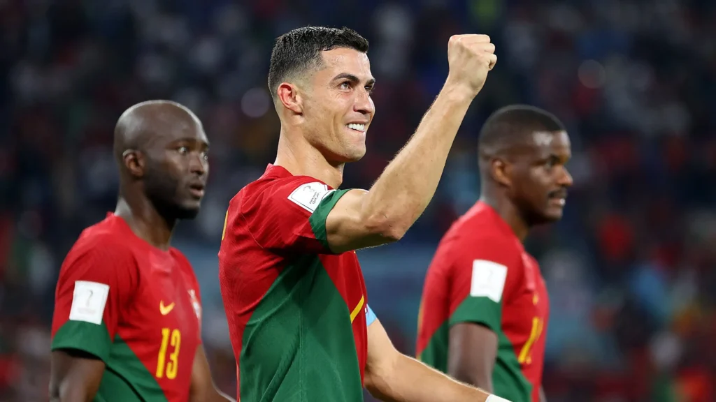 Cristiano Ronaldo Latest Pictures During Ghana Match