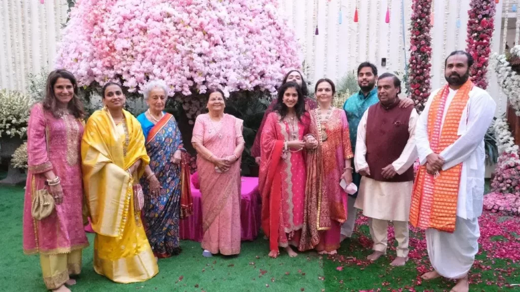 Radhika Merchant And Anant Ambani Roka Ceremony