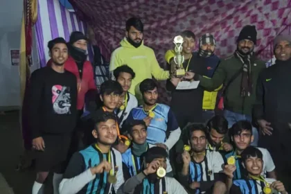 Vegetarian Sports Society Football Tournament 2023 Haridwar : गैलेक्सी वारियर (अंडर 14) एवं वेजिटेरियन क्लब ओपन वर्ग में विजेता रहे.