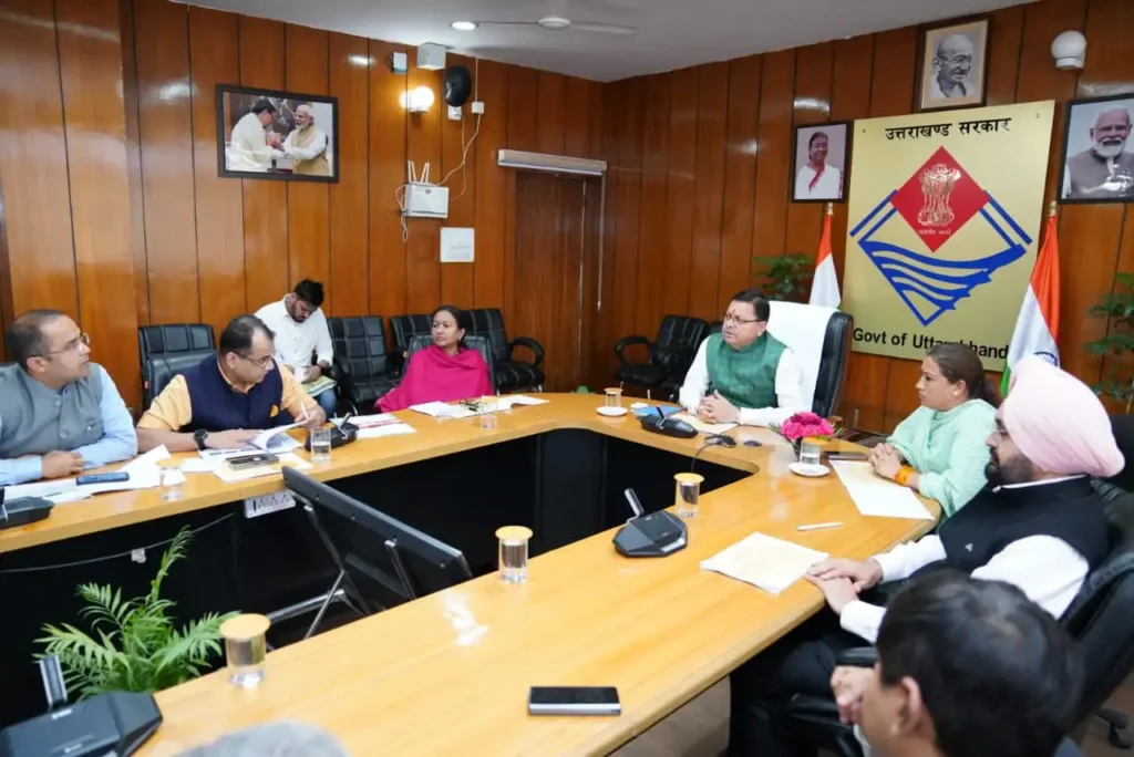 Meeting for Sports University Set Up : उत्तराखंड के मुख्यमंत्री पुष्कर सिंह धामी ने स्पोर्ट्स यूनिवर्सिटी की स्थापना के लिए बैठक की है।