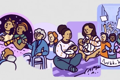 Google Doodle Celebrate International Women's Day : Google डूडल अंतर्राष्ट्रीय महिला दिवस के लिए पारस्परिक समर्थन मनाता है।