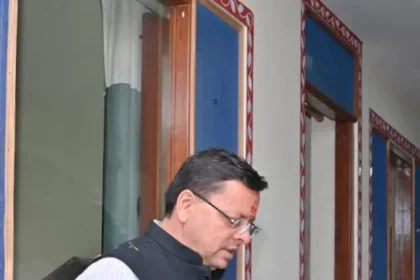 CM Pushkar Singh Dhami Pictures During Uttarkashi Visit (9)