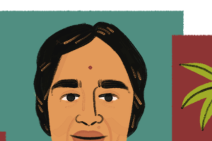 Indian biochemist Dr. Kamala Sohonie Doodle celebrates the 112th birthday