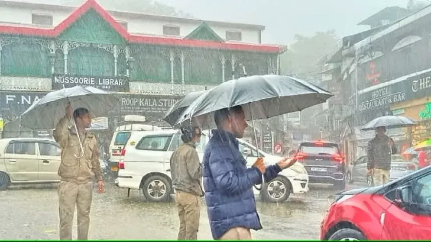 Uttarakhand Today Weather Update : कुमाऊं क्षेत्र में भारी बारिश होने की संभावना है,Orange Alert जारी किया है।