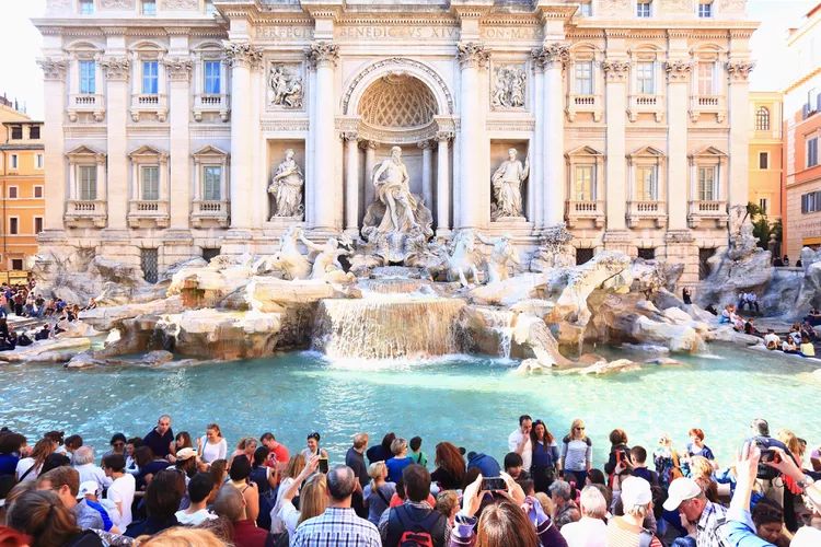 Rome's Trevi Fountain