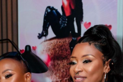 Moozlie and DJ Zinhle rub shoulders with US star Usher