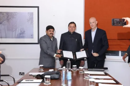 UGIS Invest In Uttarakhand : CM Dhami UK Visit Agar Technology & Fira Barcelona ₹3,000 Crores in MoUs.