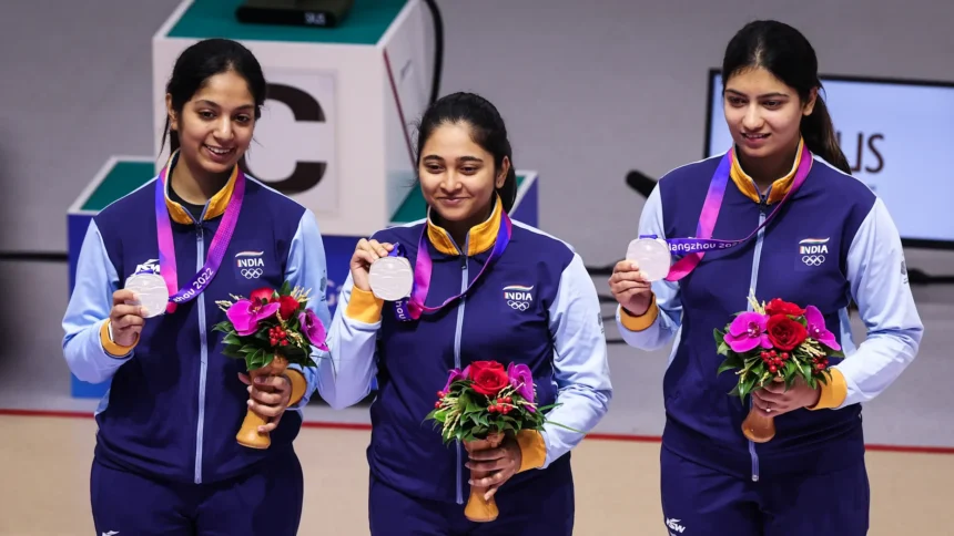 Asian Games 2023 Medal Tally : India Aims for Record-Breaking Performance.