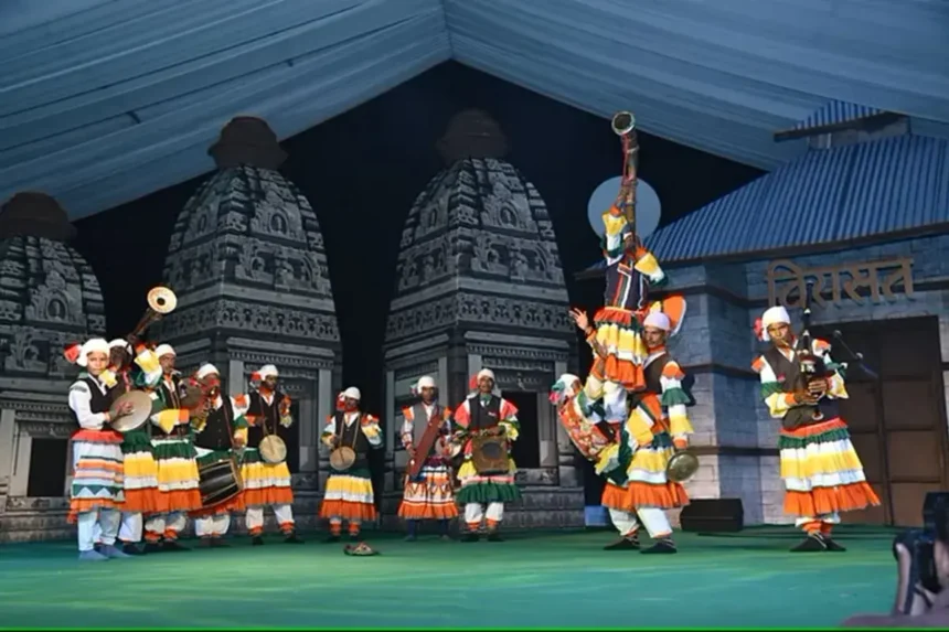 Virasat Mahotsav : छोलिया नृत्य के साथ विरासत उत्सव की हुई शुरुआत .