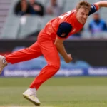 ICC World Cup 2023 : Bas de Leede Carries on His Father's Legacy with Stunning Performance Against Pakistan .