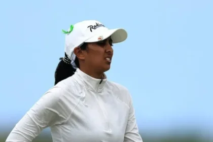 Indian professional golfer Aditi Ashok