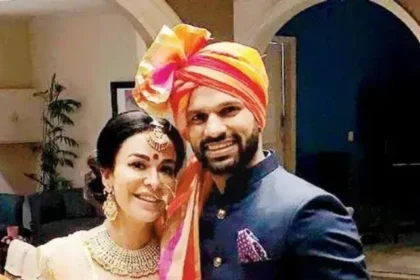 Shikhar Dhawan and Ayesha Mukherjee (1)