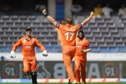 PAK vs NED Live Score Updates : Pakistan Encounters Initial Challenges Against the Netherlands.