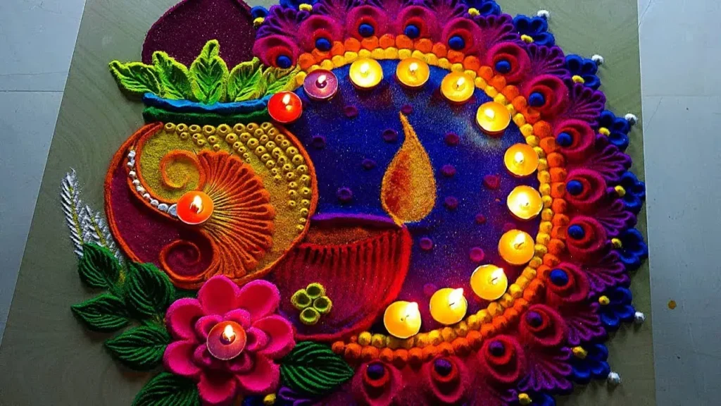 Diwali Rangoli Design 2023 : दीपावली के लिए रंगोली के डिजाइन.