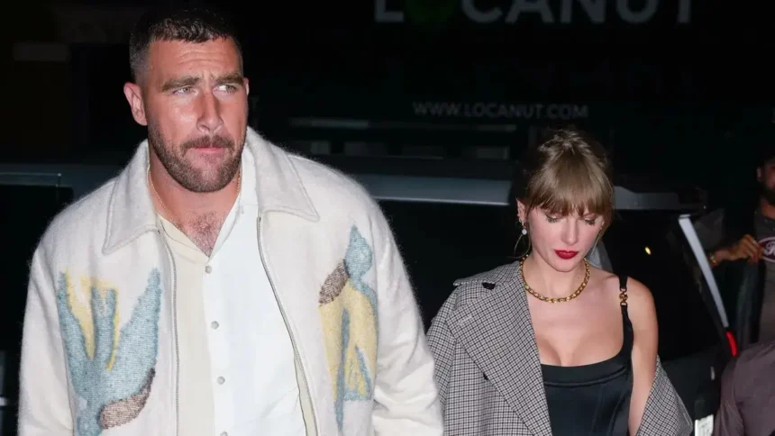 Travis Kelce and Taylor Swift — Photo courtesy of Getty Images.