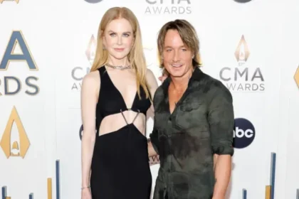 Nicole Kidman and Keith Urban make an appearance at the 57th Annual CMA Awards held at Bridgestone Arena on November 8 in Nashville, Tennessee.-GettyImages