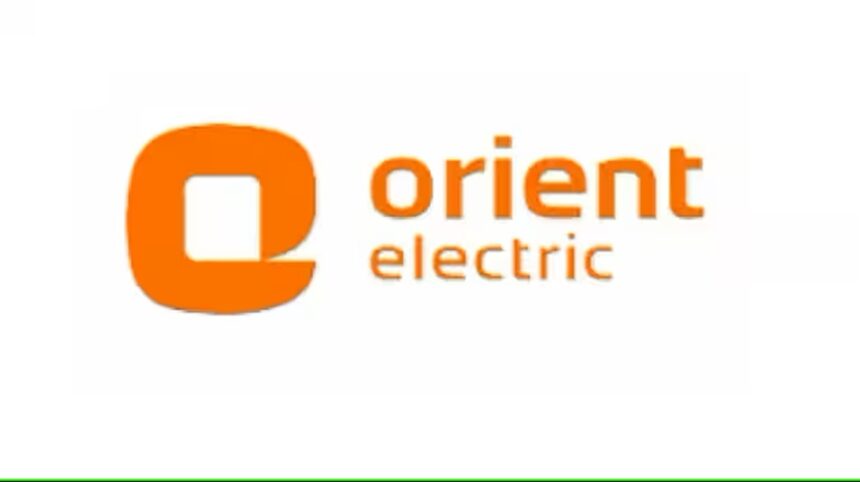 Orient Electric Share Price Update : Positive Momentum in Today's Trading Session .