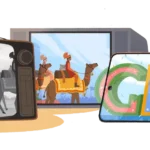 Google Doodle Celebrating India Republic Day 2024 .
