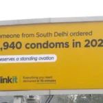 South Delhi Resident Orders 9940 Condoms in 2023.