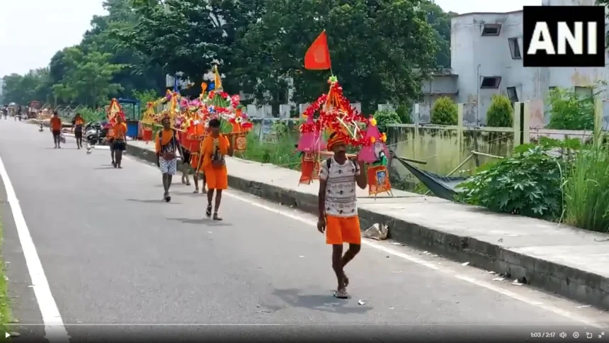 Kanwar Yatra 2024 Update : आतंकी खतरे के चलते सुरक्षा बढ़ाई गई, एटीएस तैनात; ड्रोन का इस्तेमाल.