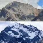 OM Parvat Snow Disappearing उत्तराखंड के ॐ पर्वत से इस वर्ष बर्फ पूरी तरह से गायब, पर्यावरण संकट का एक चेतावनी संकेत.