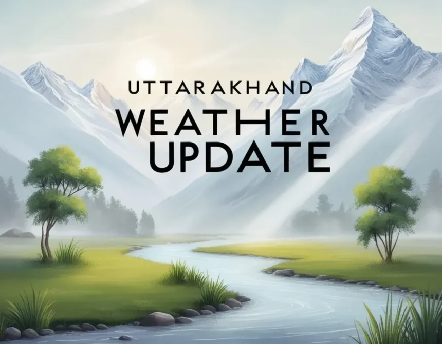 उत्तराखंड मौसम अपडेट : चमोली, बागेश्वर और पिथौरागढ़ में बारिश की संभावना.