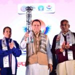 हल्द्वानी मैं मुख्यमंत्री ने 38th National Games की मशाल यात्रा को झंडी दिखाकर रवाना किया।