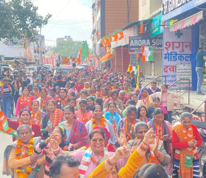 Haridwar Nagar Nigam : वार्ड नं. 31 रविदास बस्ती में जनसंपर्क अभियान.